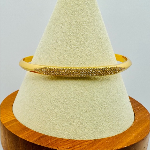 Kate Spade Raise The Bar Pave Cuff Bracelet - Picture 2 of 5